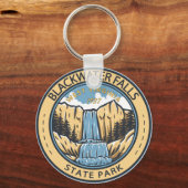 Porte-clés Blackwater Falls State Park West Virginia Badge (Recto)