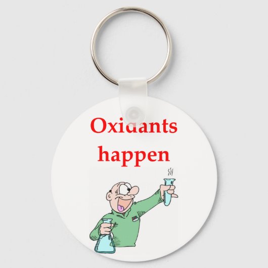 Porte-clés blague de chimie (Recto)