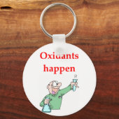 Porte-clés blague de chimie (Recto)