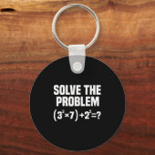 Porte-clés Blague drôle 67 Meme Math Six Sept Professeur Brai (Recto)