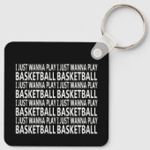 Porte-clés blagues de basket-ball (Dos)