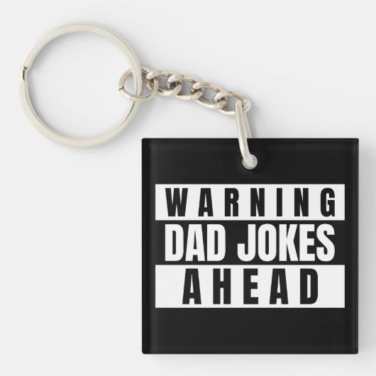 Porte-clés Blagues de Papa à Venir (Devant)