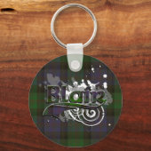 Porte-clés Blair Tartan Grunge (Recto)