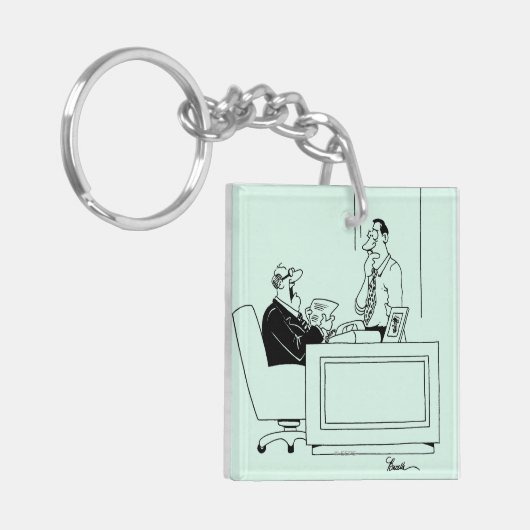 Porte-clés Blâme de bureau (Devant gauche)