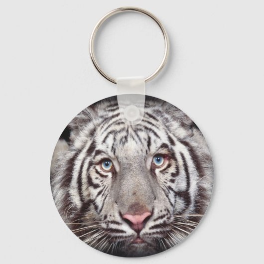 Porte-clés blanc_tiger_porte - clé (Recto)