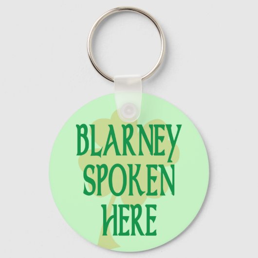 Porte-clés Blarney Parlé Ici (Recto)