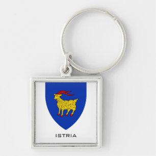 Porte-clés Blason d'Istrie Patrimoine Adriatique