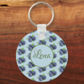 Porte-clés Blaubeeren personalisiert (Recto)