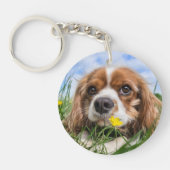 Porte-clés Blenheim Cavalier King Charles Spaniel Chien Chien (Devant)