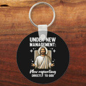 Porte-clés Blessed Baptism Religious Christian Under New Mana (Recto)