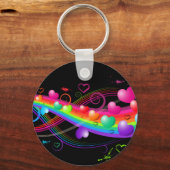 Porte-clés Blessure arc-en-ciel (Recto)