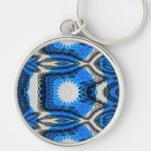 Porte-clés Bleu atomique (Devant)