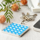PORTE-CLÉS BLEU BEADS (Côté)
