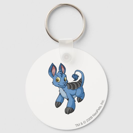 Porte-clés Bleu Bori (Recto)