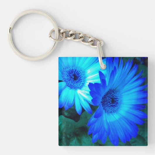 Porte-clés Bleu brillant (Devant)