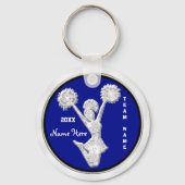 Porte-clés Bleu Cheap Cheerled Cadeaux Cheerleen BULK (Recto)