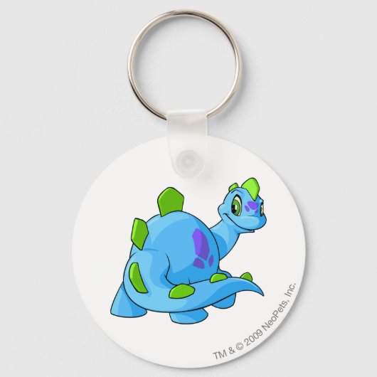 Porte-clés Bleu Chomby (Recto)