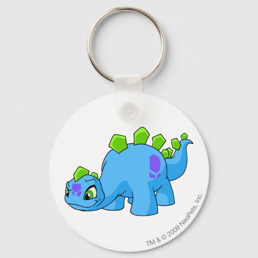 Porte-clés Bleu Chomby (Recto)