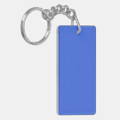 Porte-clés Bleu (couleur solide) (Devant gauche)