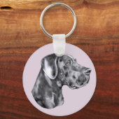 Porte-clés Bleu Danisé (Recto)