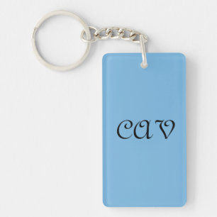 Porte-clés Bleu de Cornflower