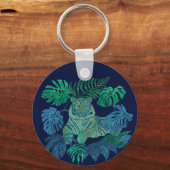 Porte-clés Bleu de la jungle (Recto)