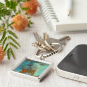 Porte-clés Bleu deja (Côté)