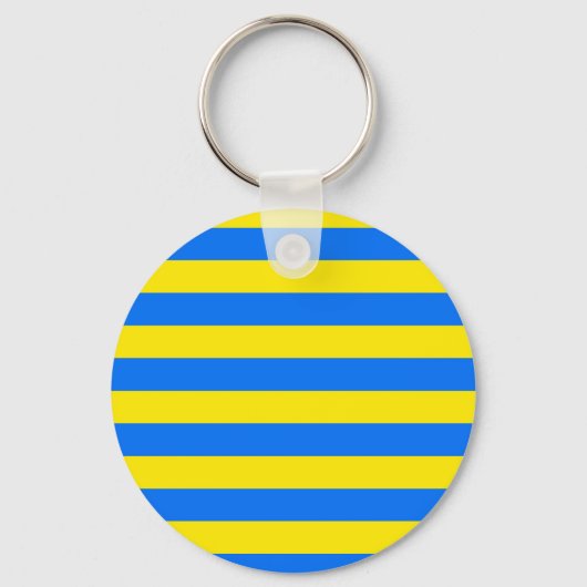 Porte-clés Bleu et jaune (Recto)
