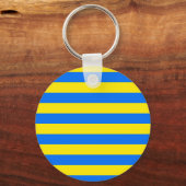 Porte-clés Bleu et jaune (Verso)