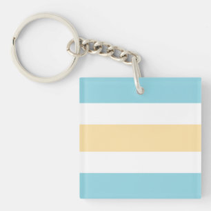 Porte-clés Bleu Et Jaune