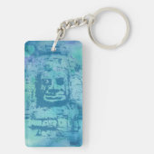 Porte-clés Bleu face Bayon (Dos)