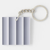 Porte-clés Bleu gris rayures (Dos)