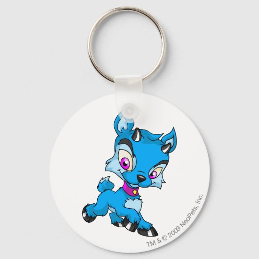 Porte-clés Bleu Ixi (Recto)