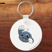 Porte-clés Bleu Kiko (Recto)