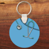 Porte-clés Bleu Médicale (Recto)