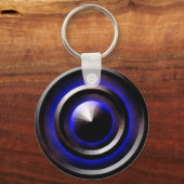 Porte-clés Bleu néon (Recto)