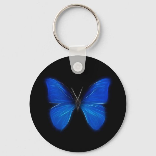 Porte-clés Bleu Papillon Flying Insect (Recto)