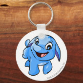 Porte-clés Bleu Poogle (Recto)