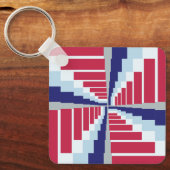 Porte-clés Bleu Rouge Blanc (Recto)