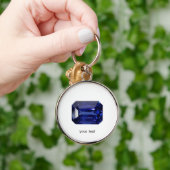 Porte-clés Bleu saphir (Main)