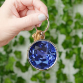 Porte-clés Bleu saphir (Main)