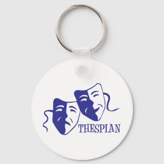 Porte-clés bleu thépien