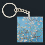 Porte-clés Bleu Vincent van Gogh Art Peinture<br><div class="desc">Vincent van Gogh (Néerlandais, 1853 - 1890) Almond Blossom, 1890, Huile sur toile Non encadré : 73, 3 cm x 92, 4 cm Vincent van Gogh peint cette vie morte de fleurs d'amandiers contre un ciel bleu pour son neveu nouveau-né qui a été nommé d'après lui. L'amandier est un symbole...</div>