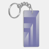 Porte-clés Bleu violet (Devant gauche)