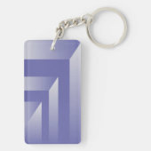 Porte-clés Bleu violet (Dos)