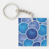 Porte-clés Bleuet funky (Devant)