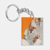 Porte-clés Bleus de jour de thanksgiving (Devant gauche)