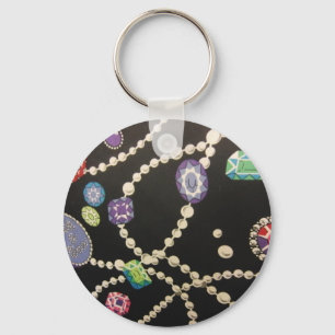 Porte-clés Bling and Pearls