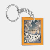 Porte-clés "Bliss couverts de neige" (Devant gauche)