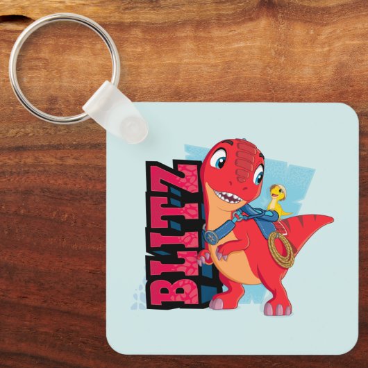 Porte-clés Blitz | Dino Ranch (Recto)